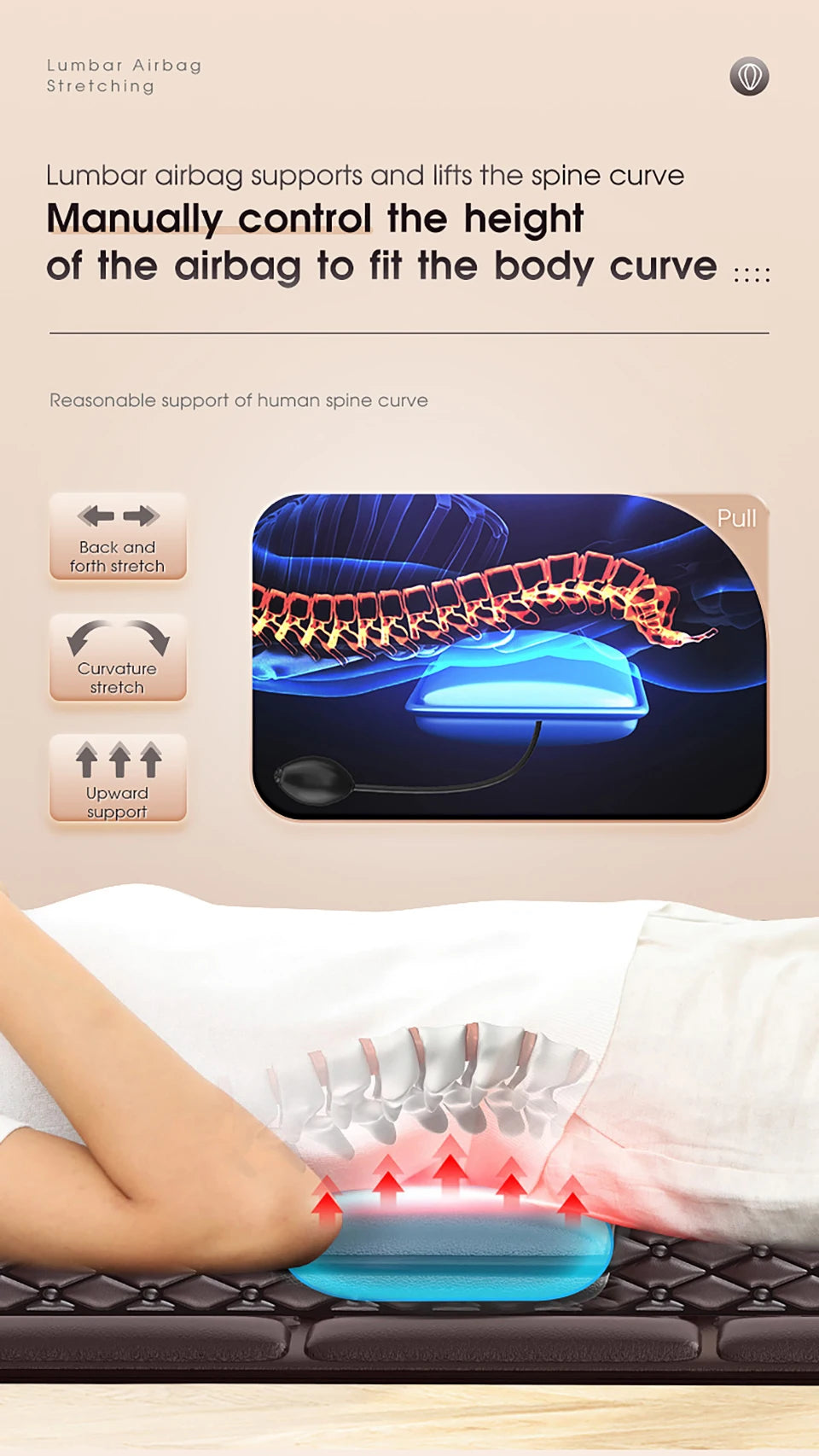 Electric Airbag Mattress Massager